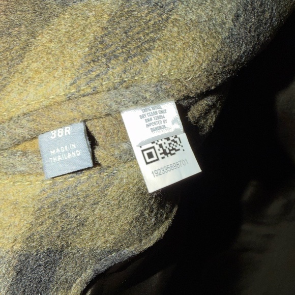 Italian Wool Bonobos Plaid Coat - Picture 5 of 5